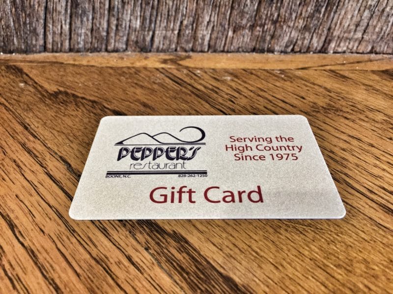 Online Gift Card - Prepping with Peppers
